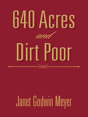 cover image of 640 Acres and Dirt Poor